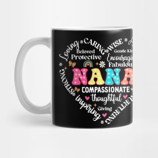 Retro Nana Grandma, Nana, Blessed Nana, Nana Life, Mother's Day Mug